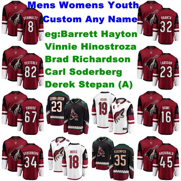 arizona coyotes jerseys youth kids barrett hayton jersey vinnie hinostroza richardson soderberg stepan ice hockey jerseys stitched customize, Black;red
arizona coyotes jerseys youth kids barrett hayton jersey vinnie hinostroza richardson soderberg stepan ice hockey jerseys stitched customize, Black;red