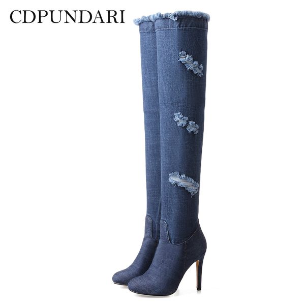cdpundari bluedenim high heel over the knee boots women round toe winter thigh high boots shoes woman botas mujer bottine femme, Black
cdpundari bluedenim high heel over the knee boots women round toe winter thigh high boots shoes woman botas mujer bottine femme, Black