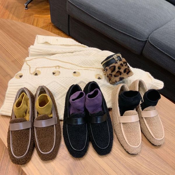 all-match shoes woman 2019 round toe loafers fur women's heels female footwear modis casual sneaker new slip-on on heels dress, Black
all-match shoes woman 2019 round toe loafers fur women's heels female footwear modis casual sneaker new slip-on on heels dress, Black