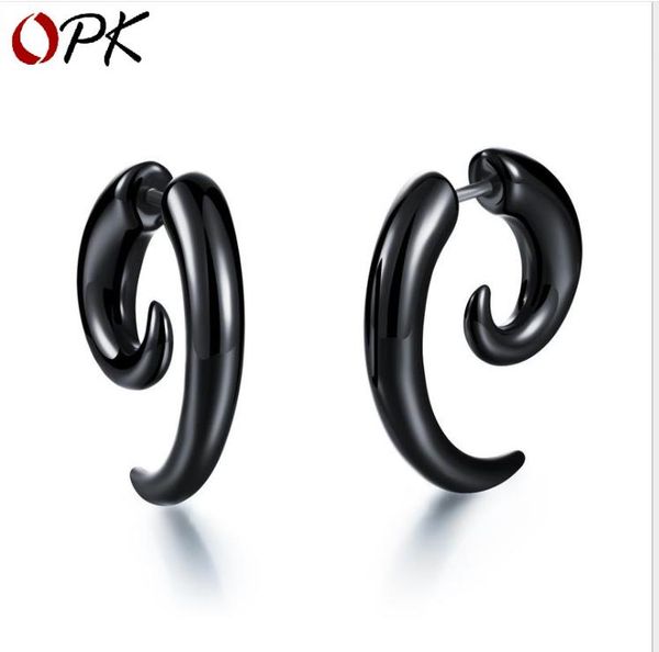 men's black snail earrings male bull horns nails new men's and women's earrings, Golden;silver
men's black snail earrings male bull horns nails new men's and women's earrings, Golden;silver