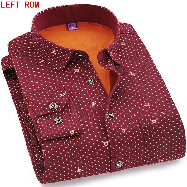 Winter Warm Plaid Casual Shirt Men Long Sleeve Shirts Plus Velvet Mens Fashion Thick Flannel Shirt Chemise Homme Warm Shirt
Winter Warm Plaid Casual Shirt Men Long Sleeve Shirts Plus Velvet Mens Fashion Thick Flannel Shirt Chemise Homme Warm Shirt