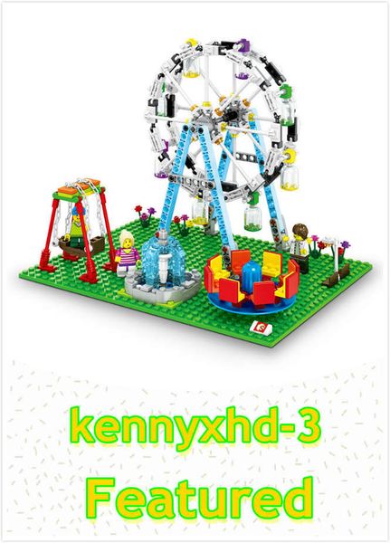 street view series amusement park ferris wheel children assemble diy puzzle building block toys
street view series amusement park ferris wheel children assemble diy puzzle building block toys