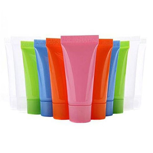 5ml 10ml Empty Refillable Plastic Soft Tube Sample Bottle Squeeze Cosmetic Container Screw Lids Bottle for Shampoo Shower Gel Body Lotion
5ml 10ml Empty Refillable Plastic Soft Tube Sample Bottle Squeeze Cosmetic Container Screw Lids Bottle for Shampoo Shower Gel Body Lotion