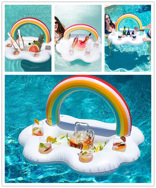 inflatable rainbow clouds drink cup holder swimming pool beverage table float ice plate pool toy floats inflatable beer holder
inflatable rainbow clouds drink cup holder swimming pool beverage table float ice plate pool toy floats inflatable beer holder