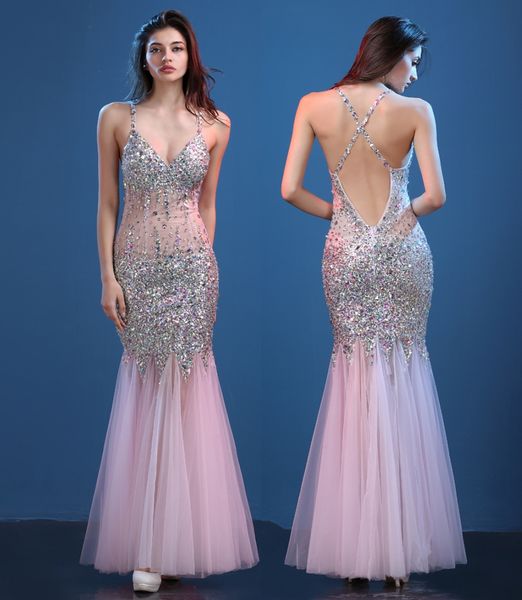 mermaid evening dresses new fish tail slim dresses banquet party dresses nightclub v-neck high-end prom gowns, Black
mermaid evening dresses new fish tail slim dresses banquet party dresses nightclub v-neck high-end prom gowns, Black