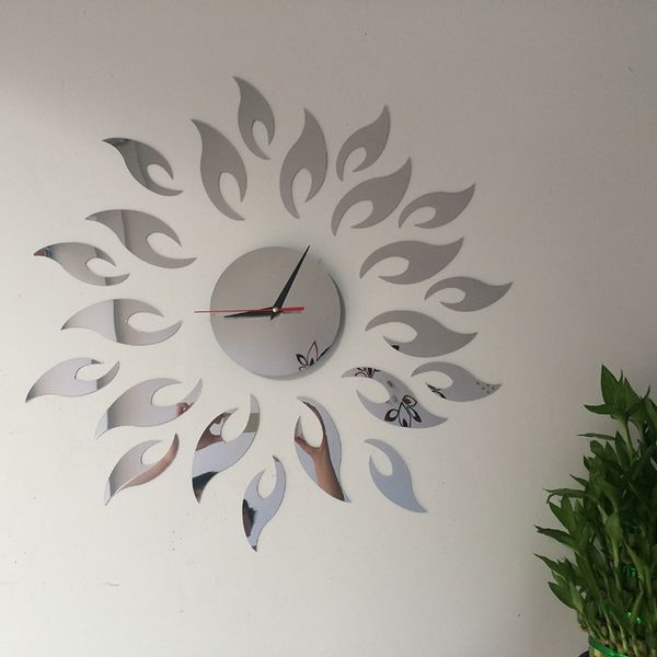 removable 3d acrylic mirror wall clock silver heart butterfly art modern design wall sticker living room bedroom decor
removable 3d acrylic mirror wall clock silver heart butterfly art modern design wall sticker living room bedroom decor