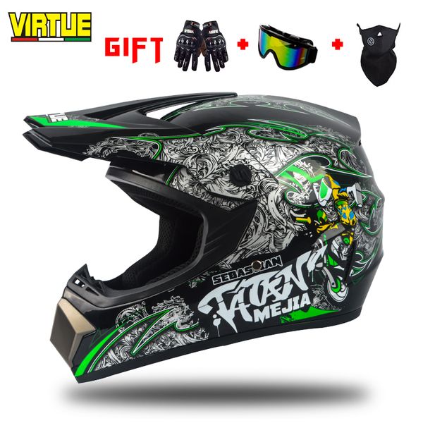 virtue electric motorcycle helmet teenagers cool motorcycle off-road helmet male four seasons children's safety full
virtue electric motorcycle helmet teenagers cool motorcycle off-road helmet male four seasons children's safety full