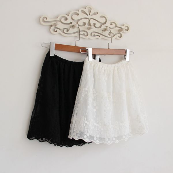 2017 spring and summer gauze short design lace underskirt basic skirt a-line lace elastic waist half slip, Black;red
2017 spring and summer gauze short design lace underskirt basic skirt a-line lace elastic waist half slip, Black;red