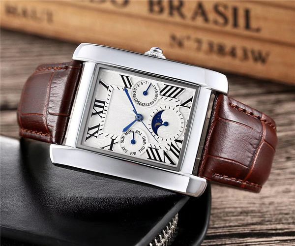 selling luxury leisure women watch partner brand 6-pin full-function quartz watch, is the gift for men and women lovers a3a, Slivery;brown
selling luxury leisure women watch partner brand 6-pin full-function quartz watch, is the gift for men and women lovers a3a, Slivery;brown