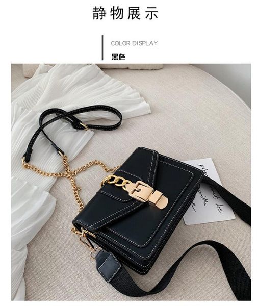 casual messenger small bag small square bag female 2020 new fashion hit color chain wild korean shoulder
casual messenger small bag small square bag female 2020 new fashion hit color chain wild korean shoulder