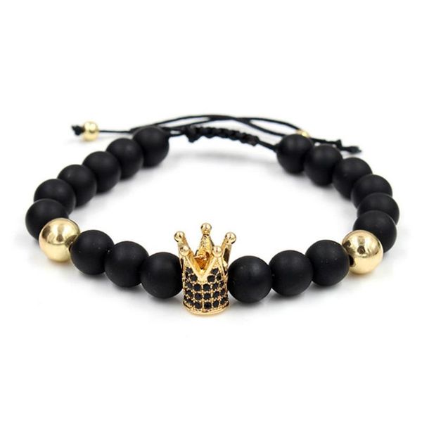 fashion anti fatigue black bracelet therapy bracelet health care stretch zircon crown charm for men women
fashion anti fatigue black bracelet therapy bracelet health care stretch zircon crown charm for men women
