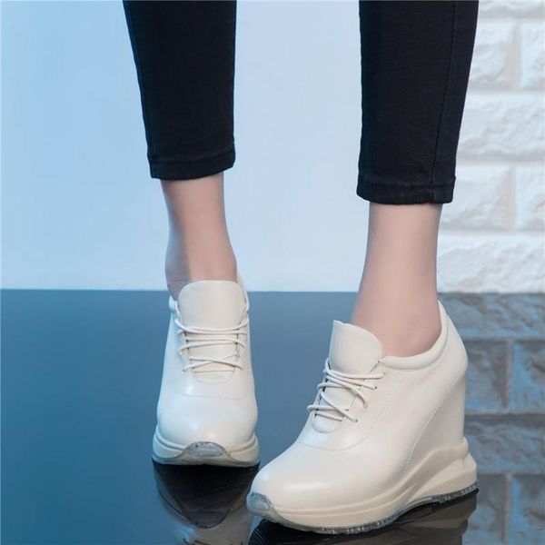 platform wedges sneakers women lace up cow leather high heel ankle boots girls round toe walking pumps shoes casual travel shoes, Black
platform wedges sneakers women lace up cow leather high heel ankle boots girls round toe walking pumps shoes casual travel shoes, Black