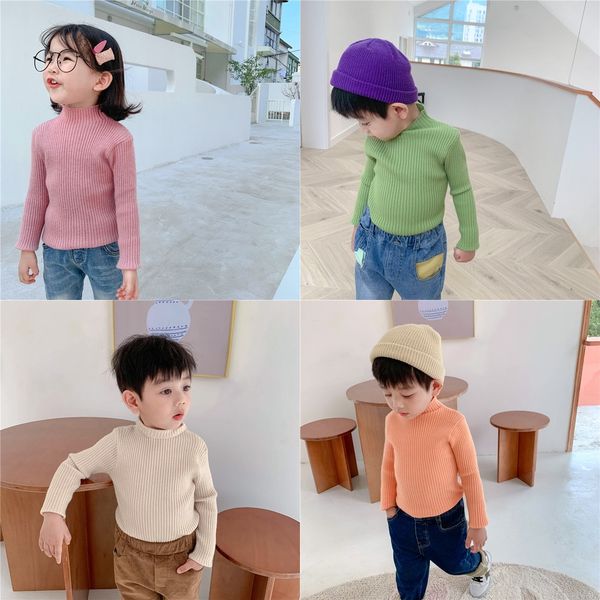 snidols autumn new children's base soft candy color boy's soft candy sweater girl's sweater, Blue
snidols autumn new children's base soft candy color boy's soft candy sweater girl's sweater, Blue