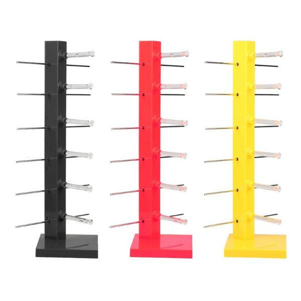 single row 6 pair sunglasses eye glasses frame rack glasses store counter holder display stand, Pink;blue
single row 6 pair sunglasses eye glasses frame rack glasses store counter holder display stand, Pink;blue