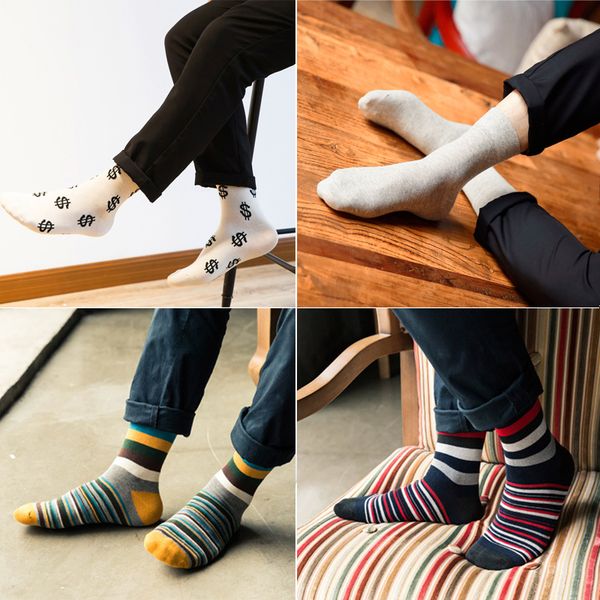 3pairs men socks solid color cotton classical businness casual socks spring autumn stripes breathable male crew sock meias, Black
3pairs men socks solid color cotton classical businness casual socks spring autumn stripes breathable male crew sock meias, Black