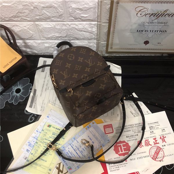 2019 fashion women's bag fashion palm springs backpack mini genuine leather backpack women printing leather 41562
2019 fashion women's bag fashion palm springs backpack mini genuine leather backpack women printing leather 41562