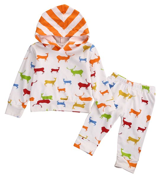 2pcs!!Newborn Toddler Baby Boys Girls Deer Hooded Tops Long Sleeve Cotton XMAS Pants Deer Outfits 2PCS Set Clothes
2pcs!!Newborn Toddler Baby Boys Girls Deer Hooded Tops Long Sleeve Cotton XMAS Pants Deer Outfits 2PCS Set Clothes