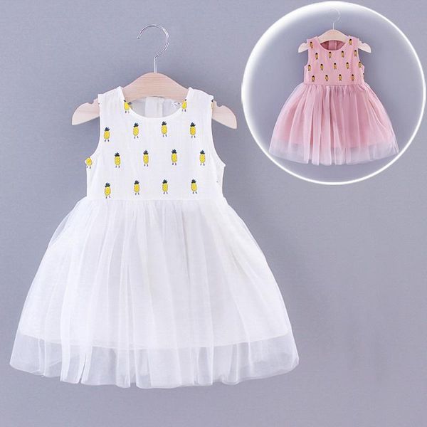 flower girl dresses toddler baby girls sleeveless pineapple print tulle princess dress baby girl summer dress white 2020, Red;yellow
flower girl dresses toddler baby girls sleeveless pineapple print tulle princess dress baby girl summer dress white 2020, Red;yellow