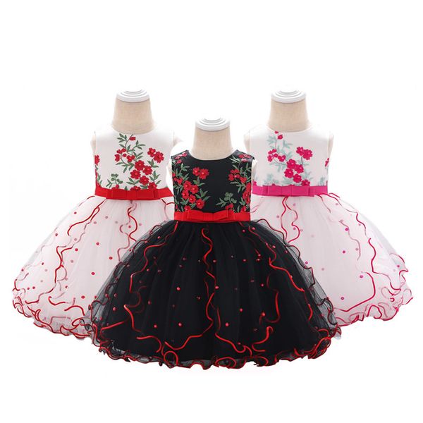 baby girl baptism dress 1 year girl baby birthday dress sleeveless pearl floral girls tutu dress elegant baby party ball gown y190516, Red;yellow
baby girl baptism dress 1 year girl baby birthday dress sleeveless pearl floral girls tutu dress elegant baby party ball gown y190516, Red;yellow