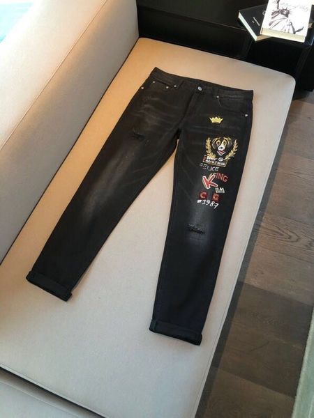 men's jeans ah1267 fashion 2021 runway european design party style clothing, Blue
men's jeans ah1267 fashion 2021 runway european design party style clothing, Blue