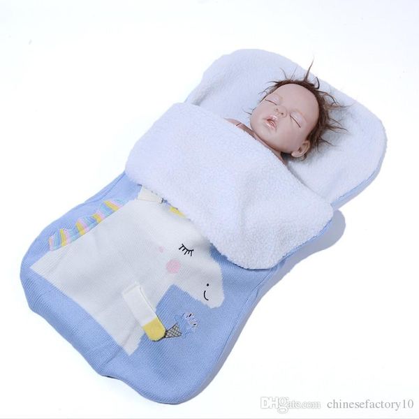 70x40 cm baby unicorn sleeping bag crochet blankets cocoon mattress sofa blanket knitted strollers nursery sleeping bags warm soft material
70x40 cm baby unicorn sleeping bag crochet blankets cocoon mattress sofa blanket knitted strollers nursery sleeping bags warm soft material