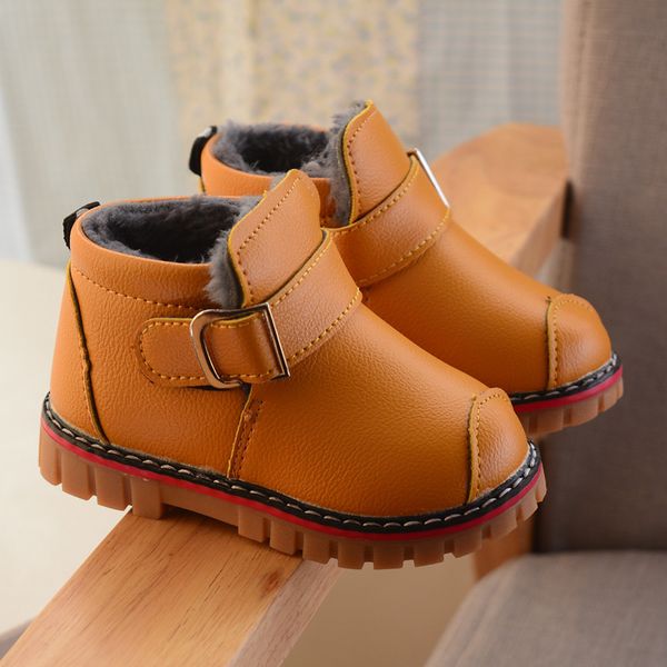 snow boots fashion boots 2019 winter new pu leather cow muscle round toe kids fur girls winter boys children' shoes, Black;grey
snow boots fashion boots 2019 winter new pu leather cow muscle round toe kids fur girls winter boys children' shoes, Black;grey