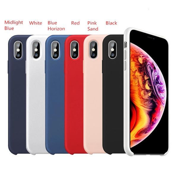For iPhone XS MAX XR X 8 7 Plus Slim Soft Liquid Silicone Case Shockproof Friendly Cover for Apple 6 6S Plus Shell
For iPhone XS MAX XR X 8 7 Plus Slim Soft Liquid Silicone Case Shockproof Friendly Cover for Apple 6 6S Plus Shell