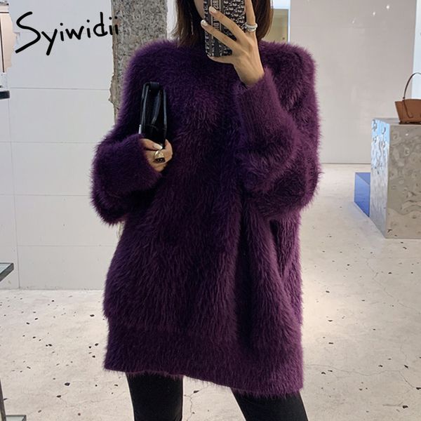 syiwidii sweater women harajuku winter clothes women korean sweaters fashion 2020 batwing sleeve pullovers girls thick solid, White;black
syiwidii sweater women harajuku winter clothes women korean sweaters fashion 2020 batwing sleeve pullovers girls thick solid, White;black