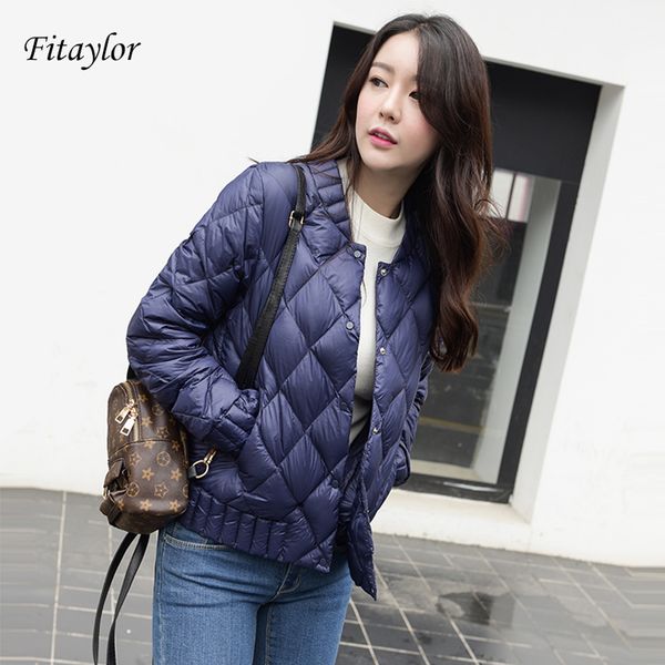fitaylor 2019 new autumn winter women ultra light white duck down jacket plus size 3xl o neck slim short warm down coats outwear, Black
fitaylor 2019 new autumn winter women ultra light white duck down jacket plus size 3xl o neck slim short warm down coats outwear, Black