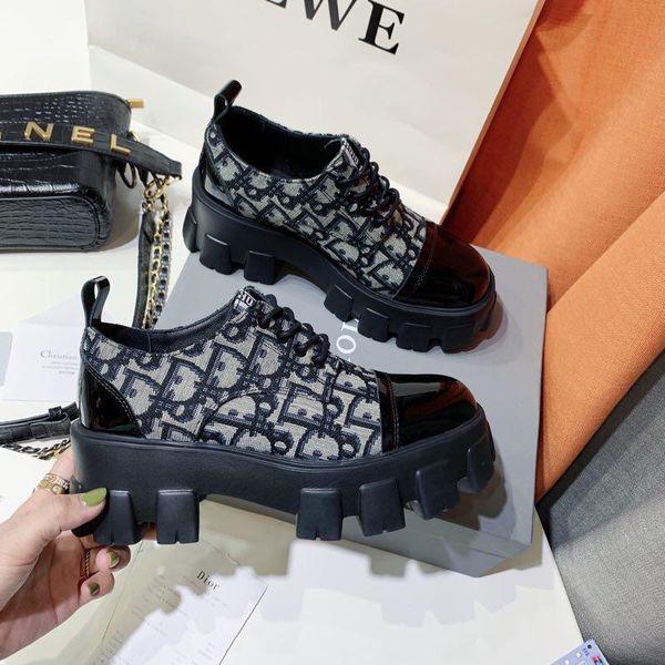 womens platform shoes fashion women shoes letter flat bottom womens casual shoes with box, Black
womens platform shoes fashion women shoes letter flat bottom womens casual shoes with box, Black