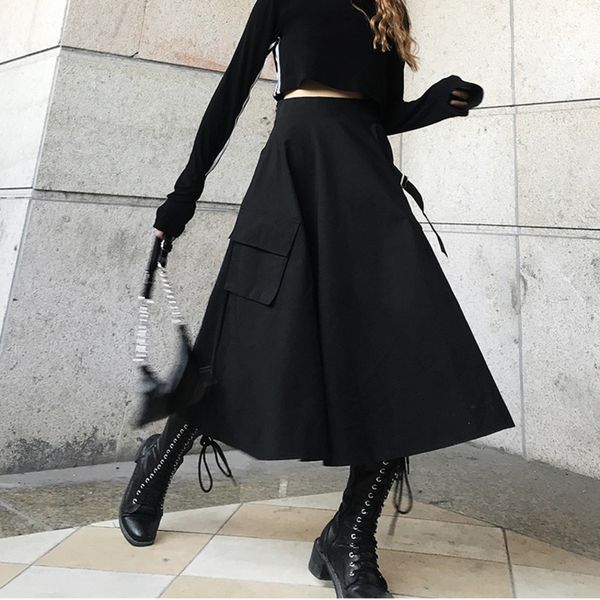 korea 2020 autumn new solid color skirt irregular tooling fashion a-line high waist slimming temperament skirt 19b-a578, Black
korea 2020 autumn new solid color skirt irregular tooling fashion a-line high waist slimming temperament skirt 19b-a578, Black