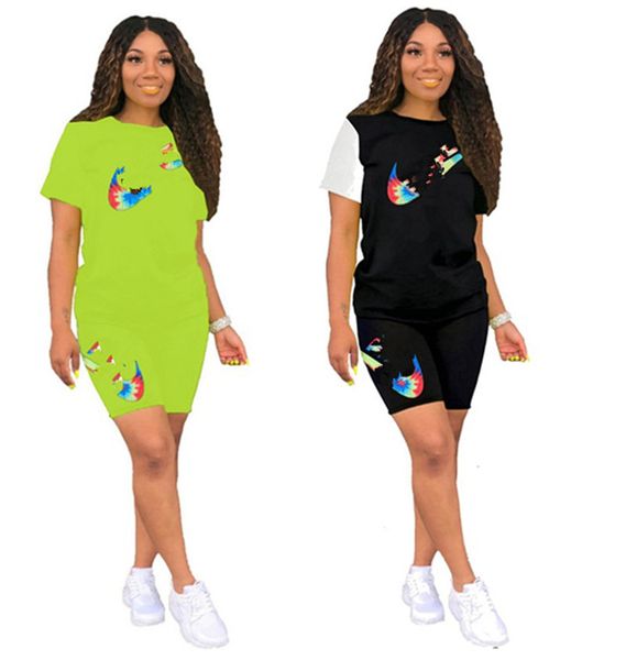 plus size 2xl summer women brand two piece set designer short sleeve t-shirt shorts letter outfits jogging suit casual black sportswear 2705, Gray
plus size 2xl summer women brand two piece set designer short sleeve t-shirt shorts letter outfits jogging suit casual black sportswear 2705, Gray