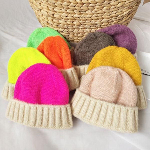 and autumn hat boy knit cute eea217 children hat short color fashion wild solid parent-child winter wool girl tgxlf, White;black
and autumn hat boy knit cute eea217 children hat short color fashion wild solid parent-child winter wool girl tgxlf, White;black