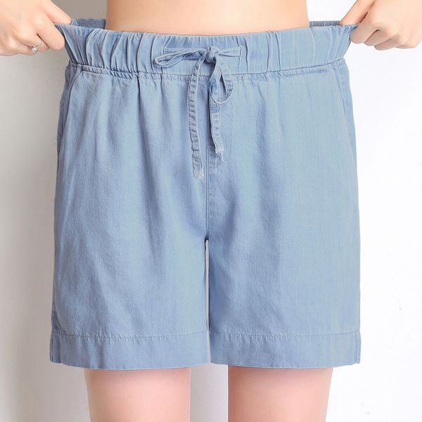 summer pockets plus size shorts women mid waist casual womens jeans loose cuffs denim shorts pants, Blue
summer pockets plus size shorts women mid waist casual womens jeans loose cuffs denim shorts pants, Blue