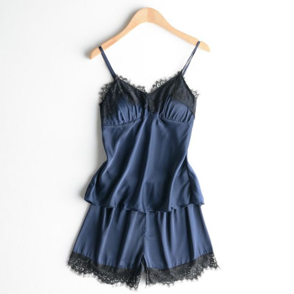 herislim женская пижама сексуальная атласная пижама набор кружева топ и шорты 2 шт пижамы пижамы шелковое белье ночнушка домашняя одежда, Blue;gray
herislim женская пижама сексуальная атласная пижама набор кружева топ и шорты 2 шт пижамы пижамы шелковое белье ночнушка домашняя одежда, Blue;gray