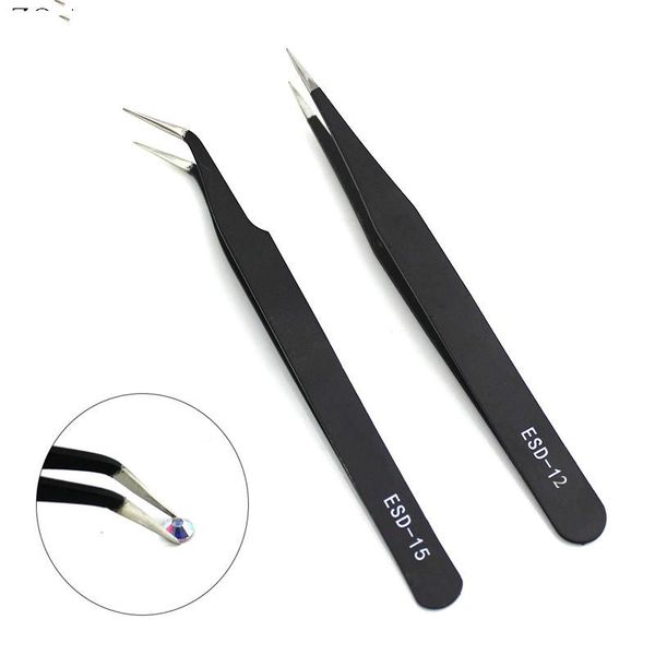 excellent quality tweezers bend straight stainless steel sewing supplies anti-static cross sewing accessories tools f ewtev, Black
excellent quality tweezers bend straight stainless steel sewing supplies anti-static cross sewing accessories tools f ewtev, Black