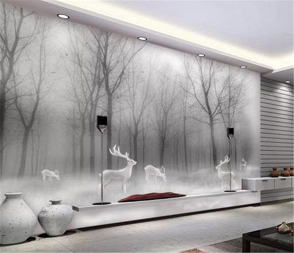 mural paper nordic forest elk abstract woods black and white landscape home decor living room wall covering wallpaper
mural paper nordic forest elk abstract woods black and white landscape home decor living room wall covering wallpaper