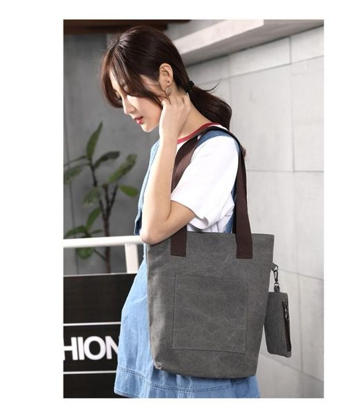 new female bag canvas bag large capacity one-shoulder messenger student bags handbag
new female bag canvas bag large capacity one-shoulder messenger student bags handbag