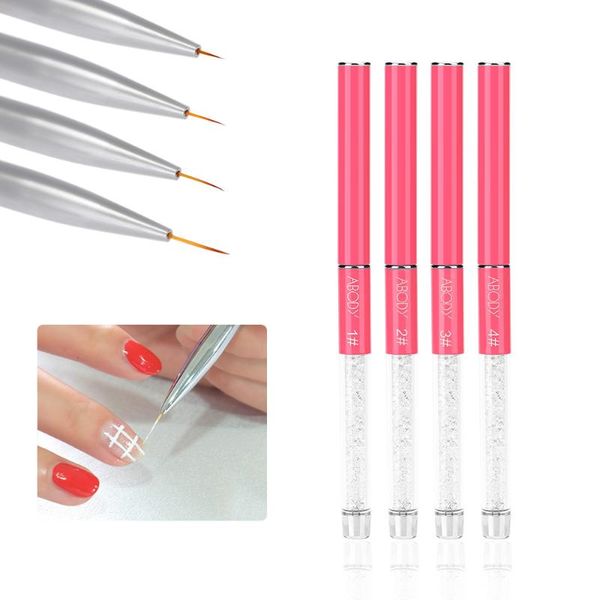 abody uv gel painting nail brush acrylic nylon hair flowers drawing nail liner design pen salon manicure tools 5mm 7mm 9mm 11mm, Yellow
abody uv gel painting nail brush acrylic nylon hair flowers drawing nail liner design pen salon manicure tools 5mm 7mm 9mm 11mm, Yellow