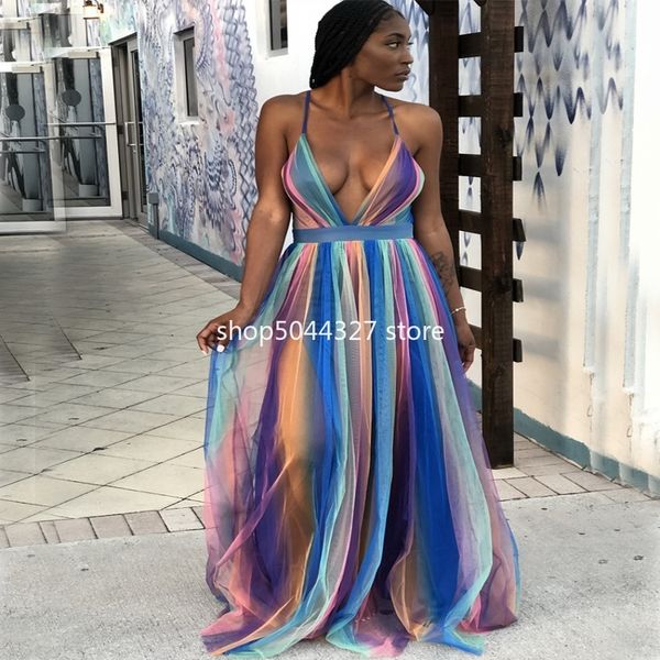 african dresses for women 2020 new summer sleeveless colorful stripes high waist beach floor length long maxi dress party, Red
african dresses for women 2020 new summer sleeveless colorful stripes high waist beach floor length long maxi dress party, Red