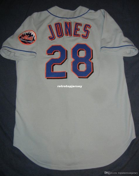 retro bobby jones #28 new new new york 1998 jersey piazza alfonzo olerud mens grey stitched baseball jerseys, Black;blue
retro bobby jones #28 new new new york 1998 jersey piazza alfonzo olerud mens grey stitched baseball jerseys, Black;blue