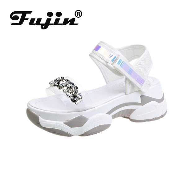 fujin women summer 2020 sandals platform fashion flat bottom cross tied med heels breathable hook loop causal women sandals, Black
fujin women summer 2020 sandals platform fashion flat bottom cross tied med heels breathable hook loop causal women sandals, Black
