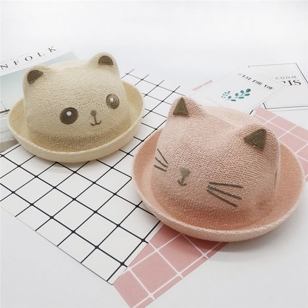 wide brim hats fashion beach sun for kids children lovely cartoon cat ear straw hat boys girls summer cap sombrero u14, Blue;gray
wide brim hats fashion beach sun for kids children lovely cartoon cat ear straw hat boys girls summer cap sombrero u14, Blue;gray