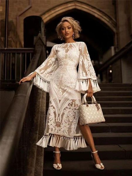 elegant womens embroidery designer dress flare sleeve crew neck womens solid color dress hollow out lace womens tassel dress, White;black
elegant womens embroidery designer dress flare sleeve crew neck womens solid color dress hollow out lace womens tassel dress, White;black
