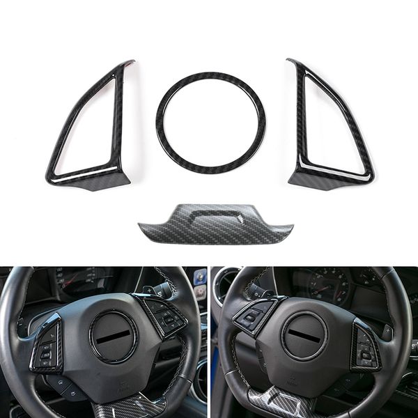 carbon fiber steering wheel decoration trim 4pcs for chevrolet camaro 17+ auto interior accessories
carbon fiber steering wheel decoration trim 4pcs for chevrolet camaro 17+ auto interior accessories