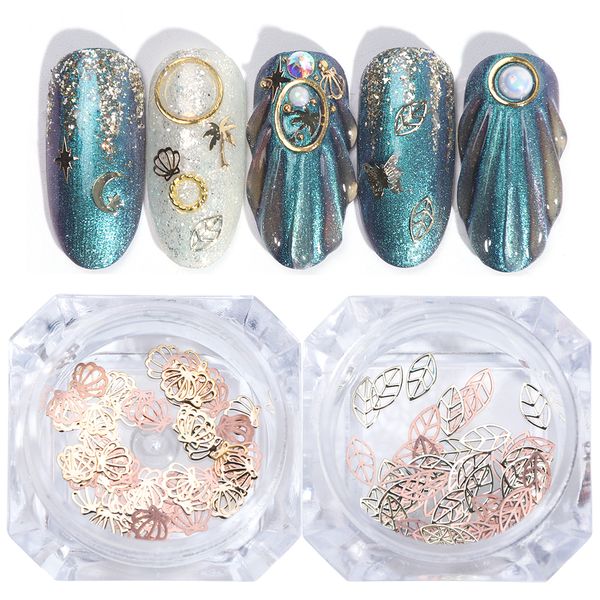 2 designs gold nail art decorations set metal slices shell moon star design shiny hollow sequins nail rhinestones manicure tr763, Silver;gold
2 designs gold nail art decorations set metal slices shell moon star design shiny hollow sequins nail rhinestones manicure tr763, Silver;gold