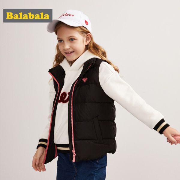 balabala girl quilted lightweight puffer vest chinlon lined with stand-up collar teenage girl zip-up down vest with slant pocket, Blue
balabala girl quilted lightweight puffer vest chinlon lined with stand-up collar teenage girl zip-up down vest with slant pocket, Blue