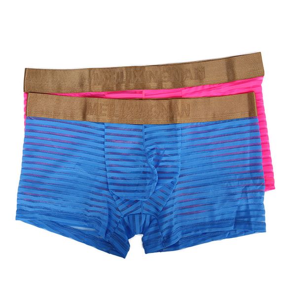 2020 new men's stripe underwear fashion mesh transparent breathable underwears mens fit not tight comfortable underpants 5 colors, Black;white
2020 new men's stripe underwear fashion mesh transparent breathable underwears mens fit not tight comfortable underpants 5 colors, Black;white