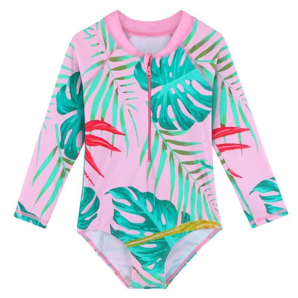 baohulu girls one piece swimsuit long sleeves sun-protection rash guards print leaves zip swimming beachwear for 4-11 years kids
baohulu girls one piece swimsuit long sleeves sun-protection rash guards print leaves zip swimming beachwear for 4-11 years kids