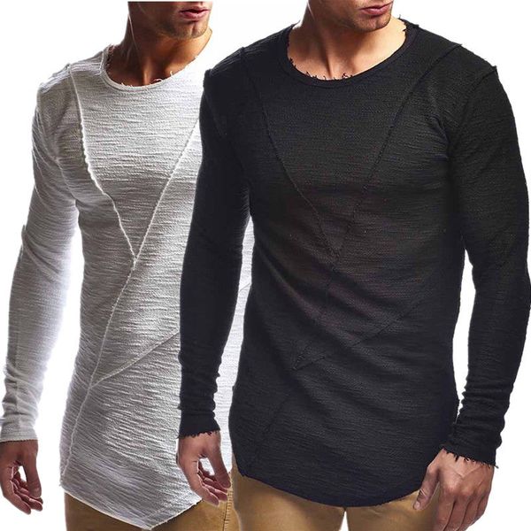 2018 new men slim fit o-neck long sleeve muscle tee t-shirt casual t-shirt, White;black
2018 new men slim fit o-neck long sleeve muscle tee t-shirt casual t-shirt, White;black